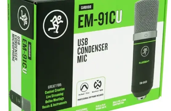 Mackie EM-91CU Large-diaphragm Condenser USB Microphone Mackie EM-91CU Large-diaphragm Condenser USB Microphone