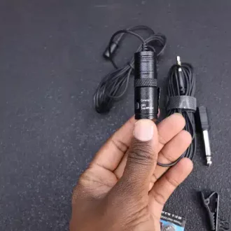 BOYA BY-M1 battery-powered lavalier mic