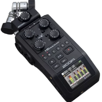 Zoom H6 6-Input Portable Recorder
