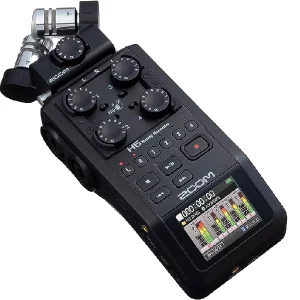 Zoom H6 6-track portable recorder