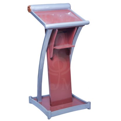 Custom made hardwood church pulpit