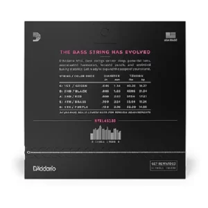 Electric D'Addario Nyxl 45-130 Long 5Str