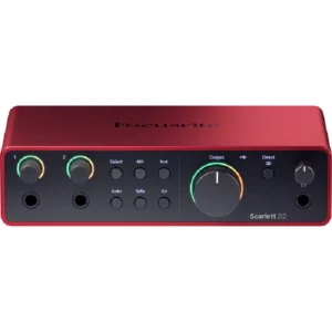 Focusrite Scarlett 2i2 Studio 4th Gen USB Audio Interface