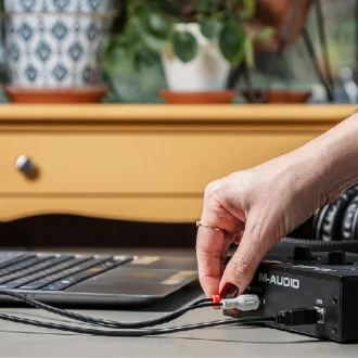 M-Audio interface for home studio