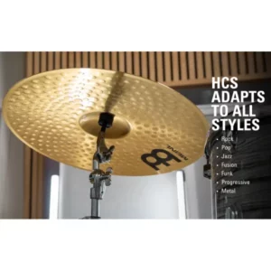 MEINL 14" hi-hat 16" crash 20" ride