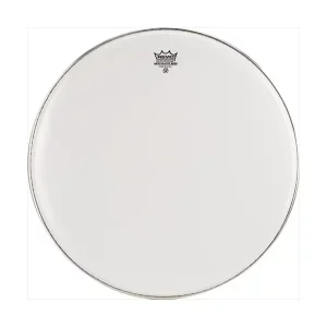 Coated bass drum head