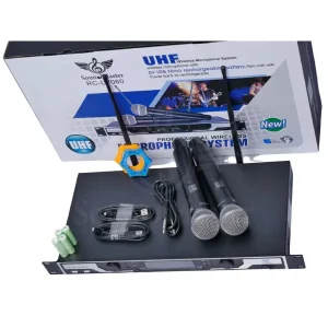 wireless mic system with self-charging