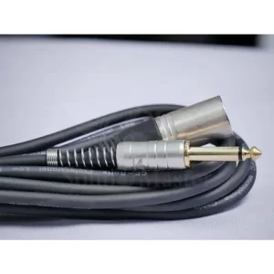 Soundmaster male XLR to jack cable 5M