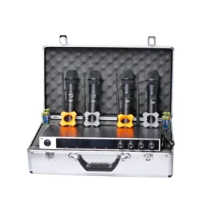 wireless microphone system 4 in 1