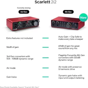 Scarlett 2i2 3rd Gen