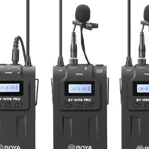 BY-WM8 Pro-K2 dual channel mic