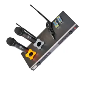 Wireless microphone with 1-year warranty