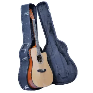 Hard case for 41-inch guitar