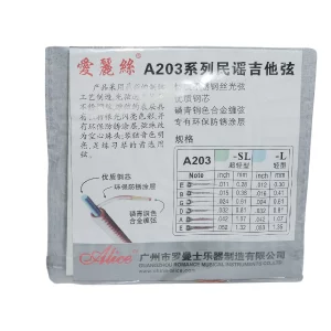 No. 6 E string for acoustic guitar