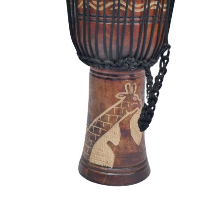 Handcrafted 8-inch djembe