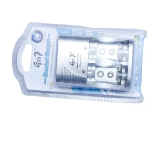 4 AA batteries and 2 9V batteries charger