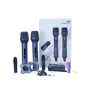 Rechargeable wireless microphone system