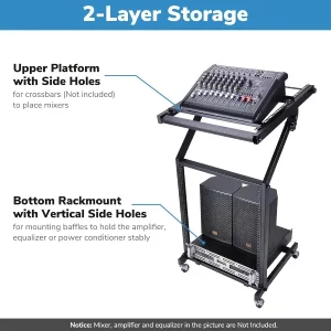 9UX DJ Mixer Stand