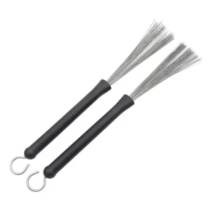 metallic drumstick brush