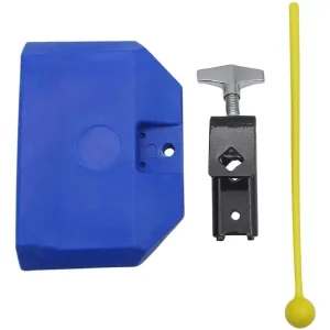 Plastic percussion cowbell