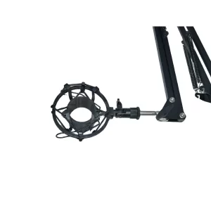 Suspension arm stand with shock mount