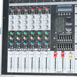 6 Channel powered