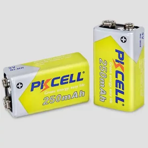 250 mAh 9V battery