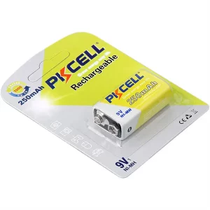 9V rechargeable battery