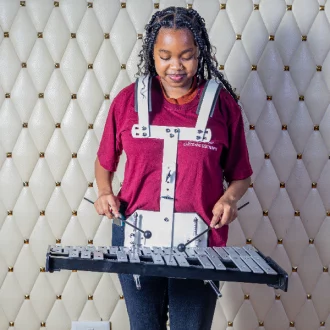 Glockenspiel for marching band