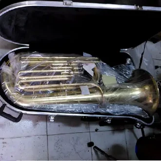 Brass instrument bass tuba