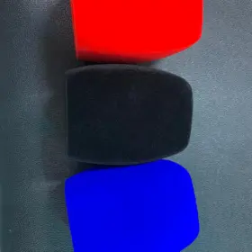 flocked microphone windscreen