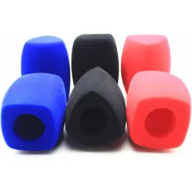 flocked microphone sponge