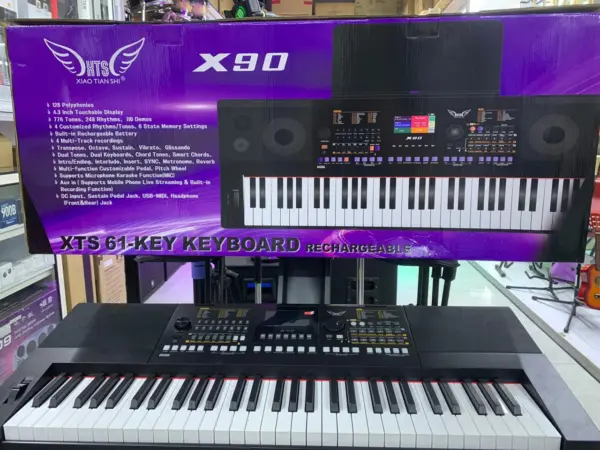 XTS X90 61-Key in Kenya – Rechargeable Electronic Keyboard XTS X90 61-Key in Kenya – Rechargeable Electronic Keyboard